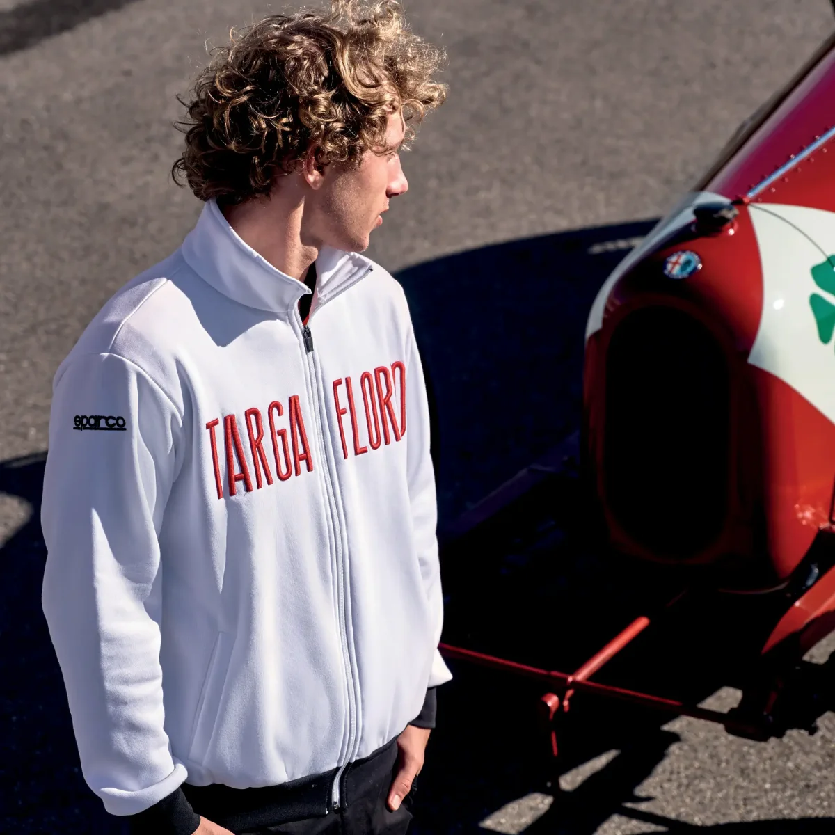 Sparco Full Zip Sweatshirt Targa Florio F2 - Afbeelding 6