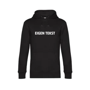 EIGEN TEKST hoodie (heren)