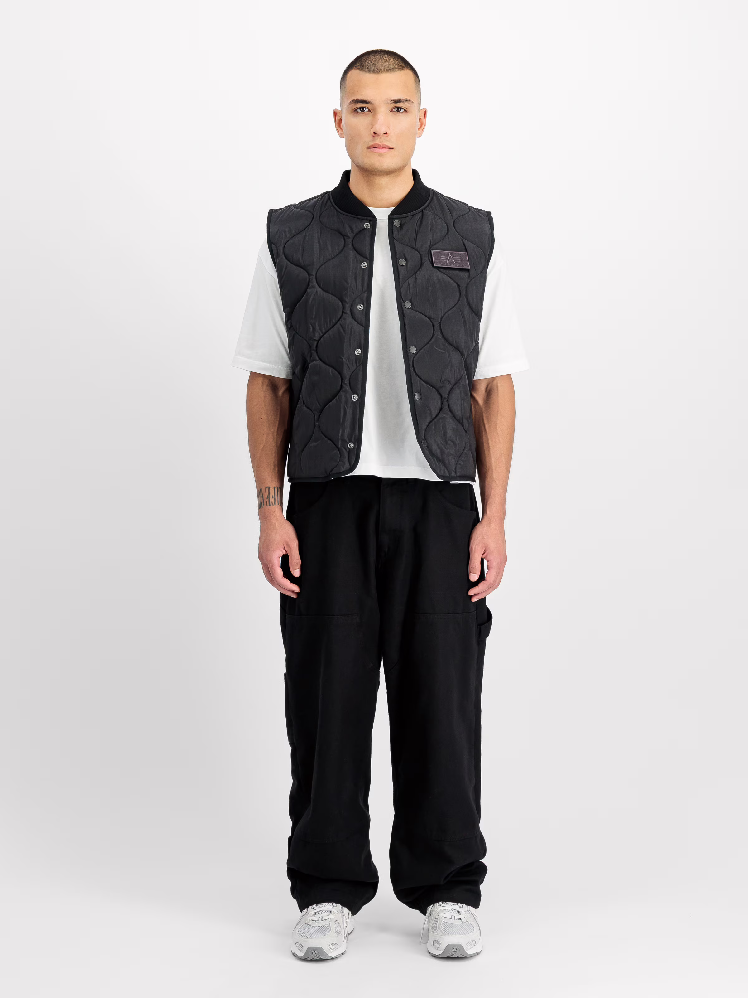 Alpha industries Q-1 vest doorgestikte bodywarmer - Afbeelding 7