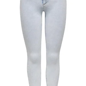 Onlblush Life Mid Sk Raw Ak Rea298 - Blue Denim