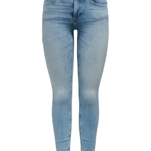 Onlblush Mid Skin Ank Rw Dnm Cro349 - Blue Denim