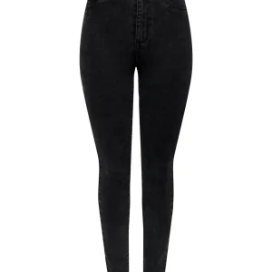 Onlrain-wauw Ex Hw Sk  Lg Ank Dnm G - Black Denim