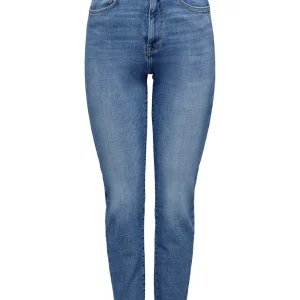Onlemily Stretch Hw St Ak Dnm - Blue Denim