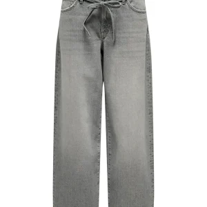Onlgianna Mw Straight Dot757 - Grey Denim