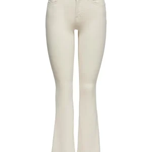 Onlblush Life Mid Flared - Ecru