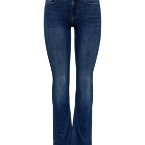 Onlblush Mid Flared Dnm Tai021 Noos - Blue Denim