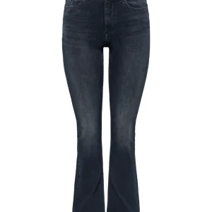 Onlblush Mid Flared Dnm Rea409 Noos - Blue Denim