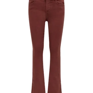 Koghush Color Flared Slit Pnt - Steenrood