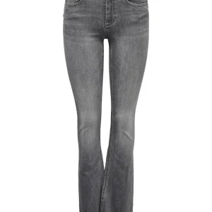 Onlblush Life Mid Flared Tai0918 - Grey Denim