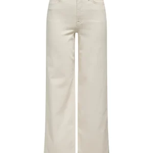 Onlmadison Blush Hw Wide Dnm Cro No - Ecru