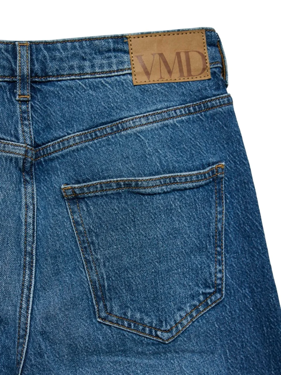 Vmtessa Hr Wide Jeans Ra380 Ga Noos - Blue Denim - Afbeelding 6