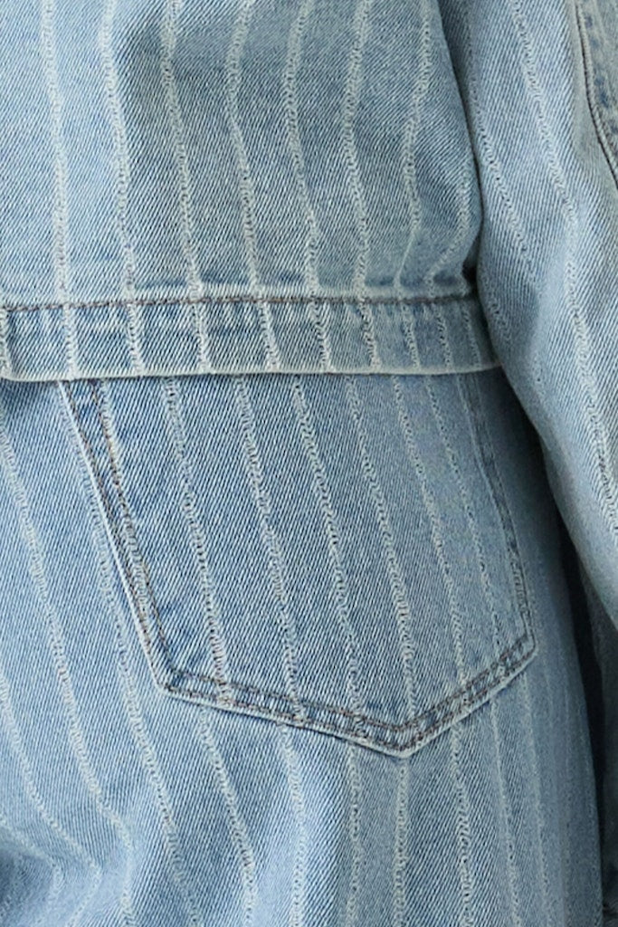 Celia Wide - Blue Denim - Afbeelding 3