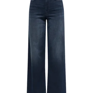 Onlmadison Blush Hw Wide Dnm Dot632 - Blue Denim