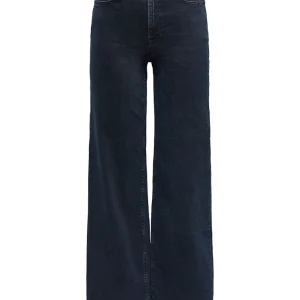 Jdyfelina Fina Hw Wide Dnm Jeans - Blue Denim