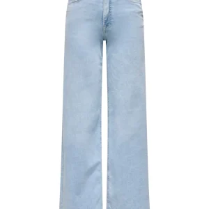 Jdyfelina-fina Hw Wide Jns Lbd Dnm Noos - Blue Denim