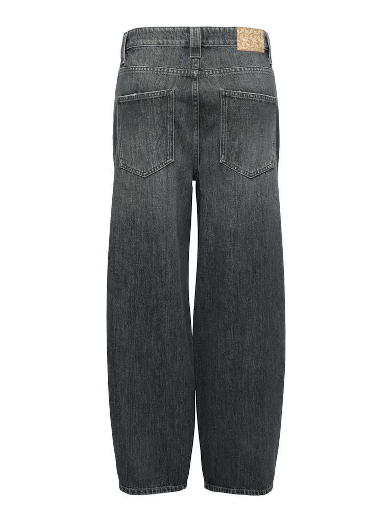 Onlfrankie Hw Ank Bareel Denim Dot - Black Denim - Afbeelding 3