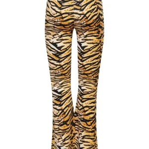 Onlmoon Flared Pant Jrs - Oranje Dessin