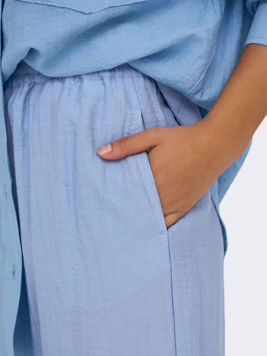 Onltania Life Hw Pull-up Pant Wvn - Lichtblauw - Afbeelding 6