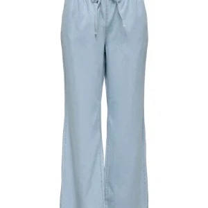 Jdypenny String Loose Jeans Dnm - Blue Denim