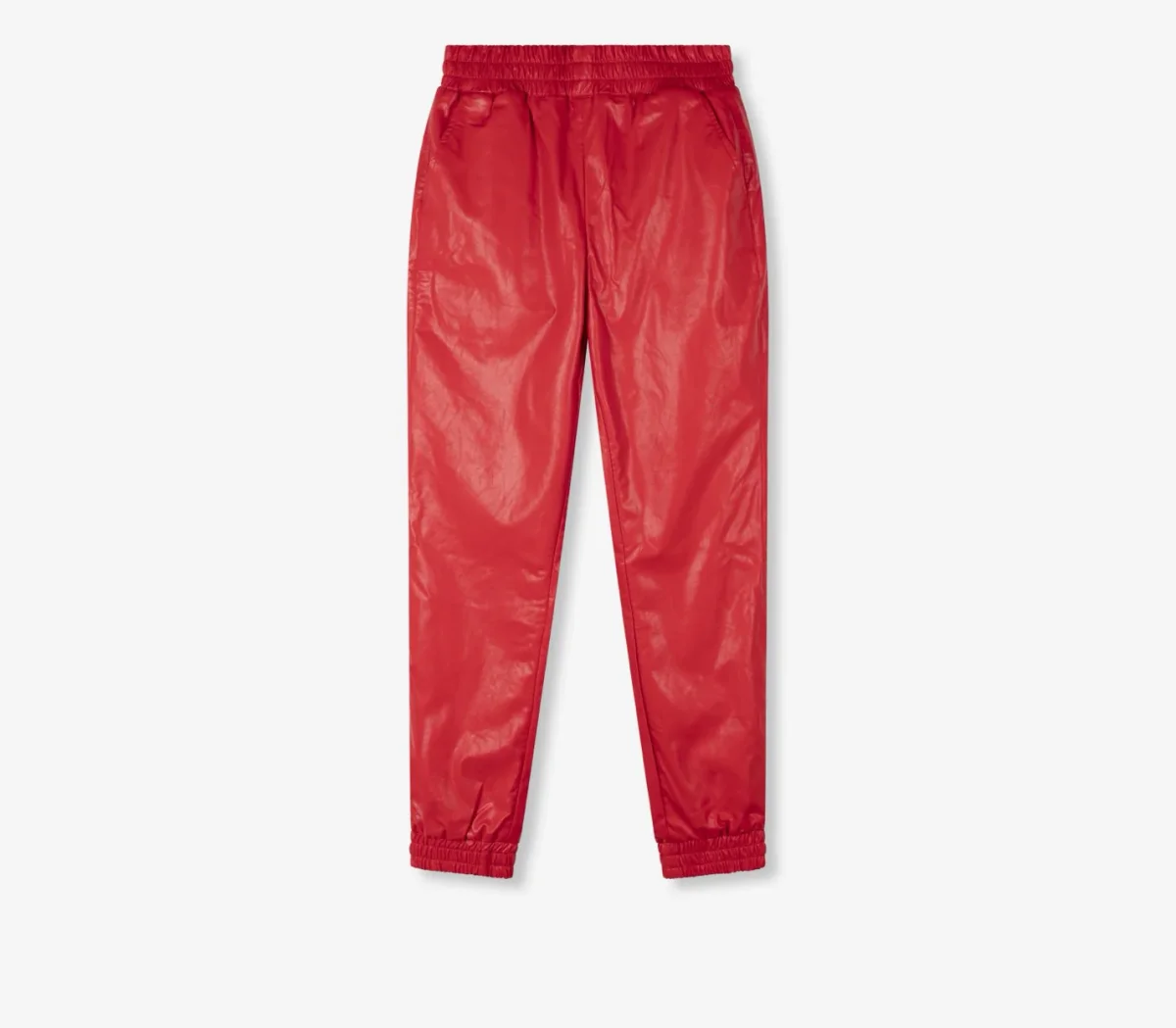Ladies Woven Shiny Training Pants - Rood - Afbeelding 2