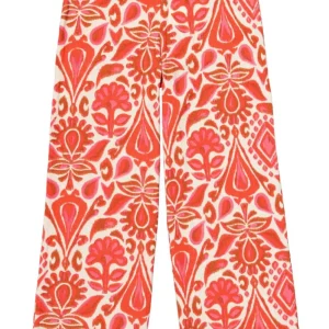 Garcia - Lange broeken - 4109.49.0002 - Rood Dessin