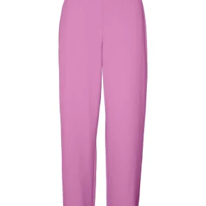 Vmliscookie Hr Wide Solid Pant Boo - Roze