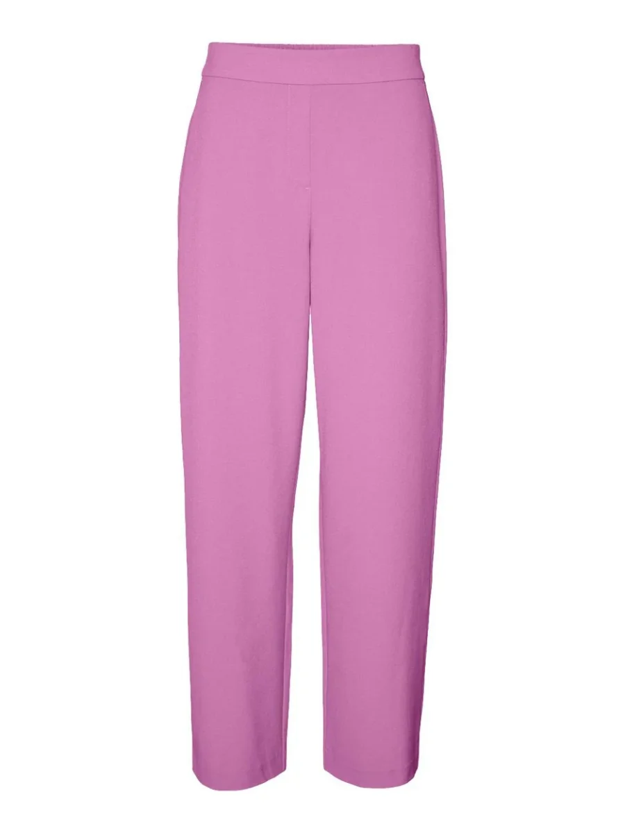 Vmliscookie Hr Wide Solid Pant Boo - Roze - Afbeelding 2