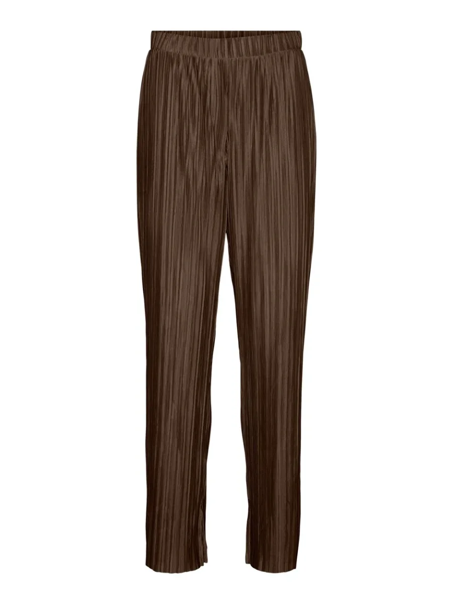 Vmsutton Hw Pleated Pant Exp - Bruin - Afbeelding 6