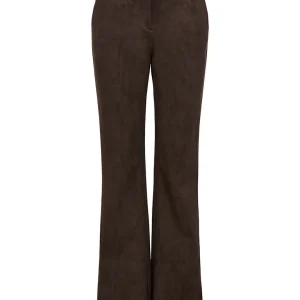 Onlylva Life Faux Suede Flare Pant Tlr - Bruin