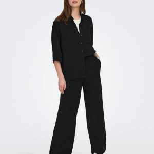Jdydivya Hw Wide Pants Wvn - Zwart