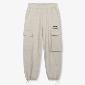 Knitted Cargo Pants - Grijs Melee