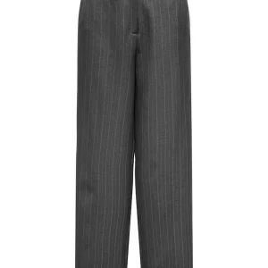 Onlaggie Life Mw Pinstripe Wide Pant Tlr - Grijs Dessin