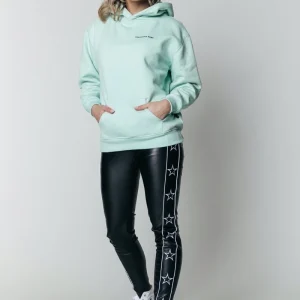 Chloe Faux Leather Star Pants - Zwart Dessin