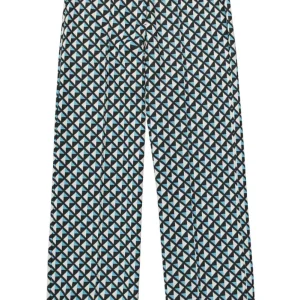 Garcia - Lange broeken - 4109.89.0167 - Zwart Dessin