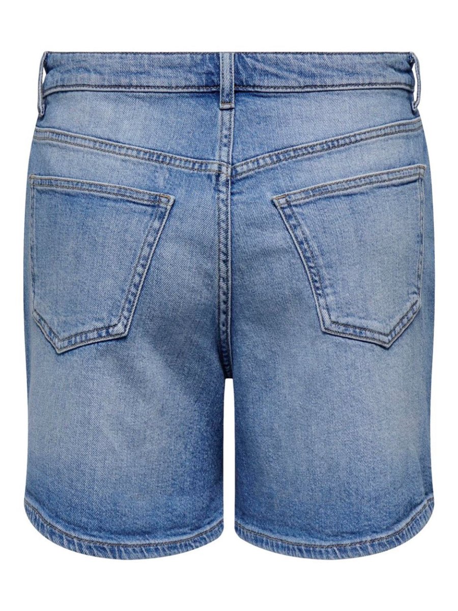 Onljosephine Stretch Shorts Emb Dnm - Blue Denim - Afbeelding 3