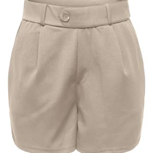 Onlsania Belt Button Shorts Jrs - Zand