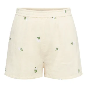Jdyalba Hw Short Wvn - Ecru Dessin