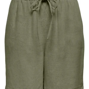 Onlsiesta Mw Pull-up Lin Bl Shorts - Army