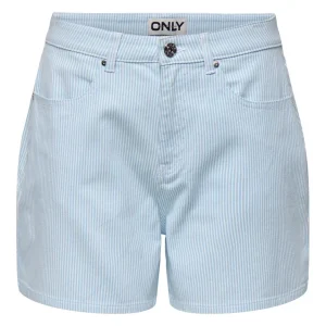 Onlvox Hw Stripe Shorts Pnt - Blauw Dessin
