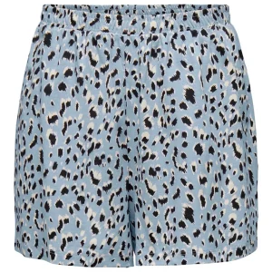 Onlmay High Waist Aop/stripe Shorts - Blauw Dessin