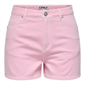 Onljagger-silla Hw Mom Shorts Pnt - Licht Roze