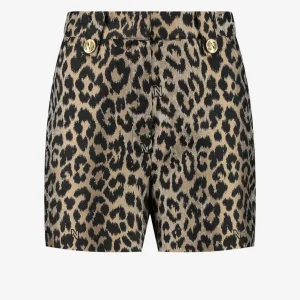 Benicia Shorts - Bruin Dessin