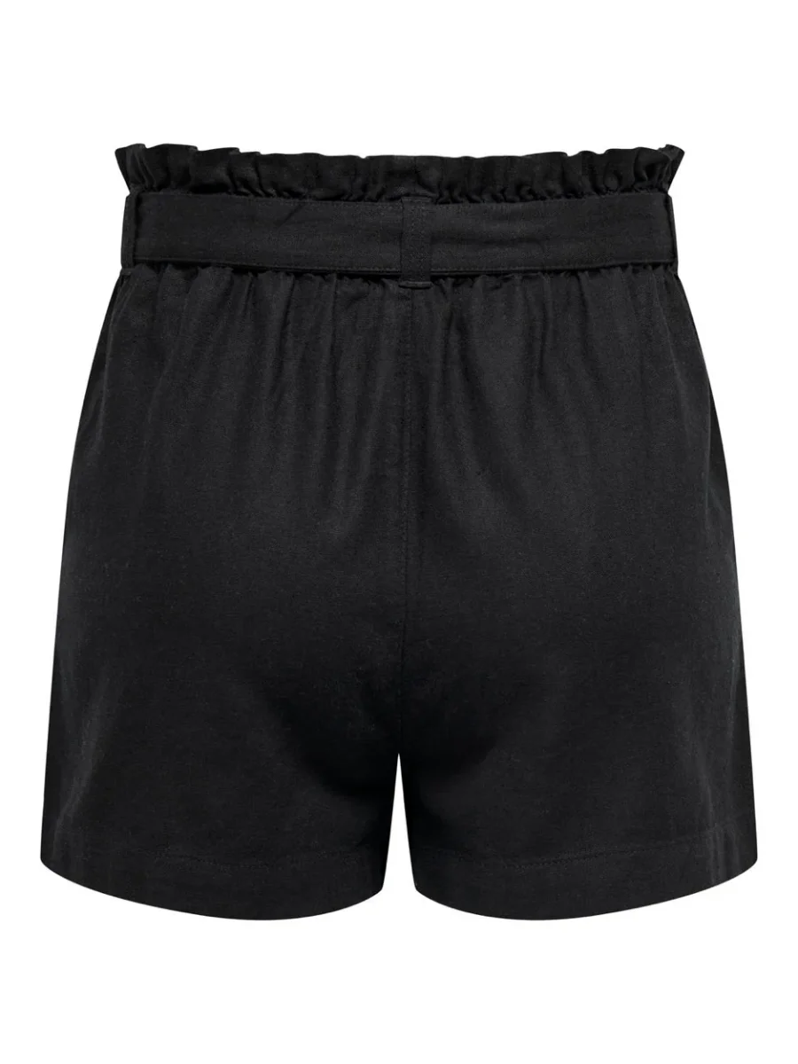 Jdysay Mw Linen Shorts Wvn Noos - Zwart - Afbeelding 3