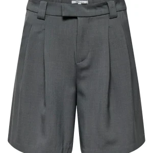 Onlsvea Life Mw Mel Bermuda Shorts Tlr - Antraciet