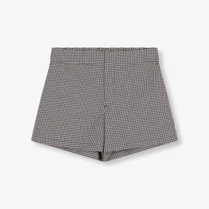 Woven Boucle Short - Zwart Dessin