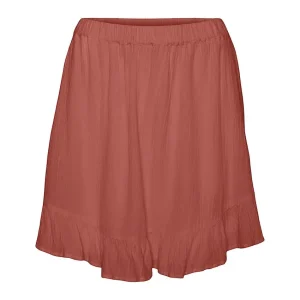 Vmsvella H/w Short Skort Wvn Exp Ga - Brique