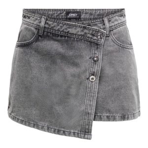 Onllesly Reg Lb Dnm Skort Bj Noos - Grey Denim