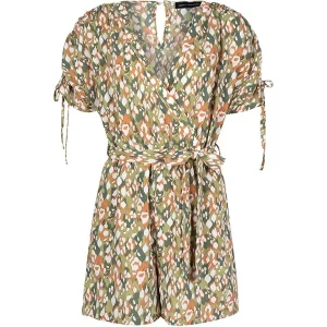 Playsuit Marloes - Groen Dessin