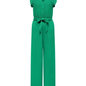 Onlelisa S/l V-neck Jumpsuit Jrs - Groen