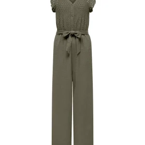 Onlelisa S/l V-neck Jumpsuit Jrs - Army